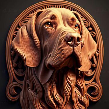 3D модель Собака породы кай (STL)